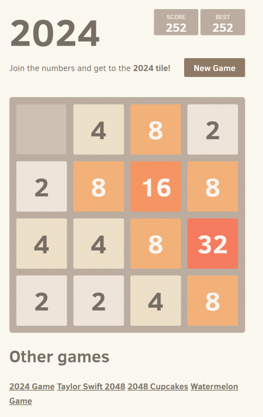 2024 game